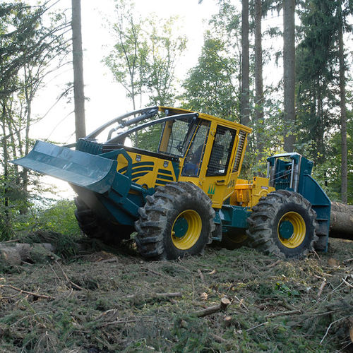 Débusqueur forestier - HSM 805 S - HSM - Hohenloher Spezial-Maschinenbau GmbH & Co. K - à grappin