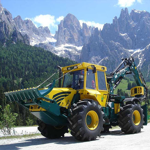 Débusqueur forestier - HSM 805 - HSM - Hohenloher Spezial-Maschinenbau GmbH & Co. K - à grappin