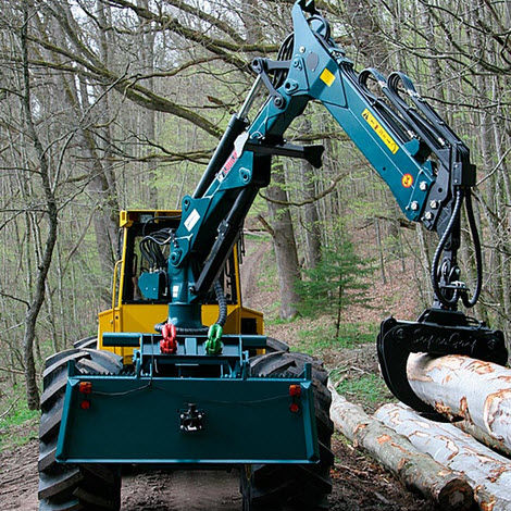 Débusqueur forestier - HSM 904 - HSM - Hohenloher Spezial-Maschinenbau GmbH & Co. K - à grappin