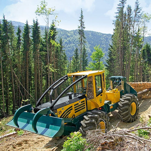 Débusqueur forestier - HSM 904 S - HSM - Hohenloher Spezial-Maschinenbau GmbH & Co. K - à grappin