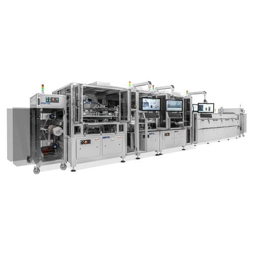 Sérigraphieuse automatique - XCEL series - AUREL Automation Division - monochrome / pour l'électronique / programmable