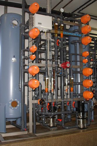 Station de déminéralisation sur résines échangeuses d'ions - UPCORE - Silhorko-Eurowater A/S