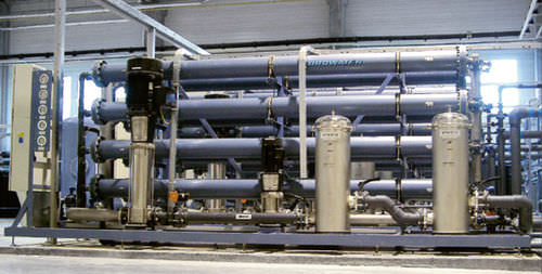 Unité de purification d'eau par osmose inverse - RO C4 - Silhorko-Eurowater A/S - compacte