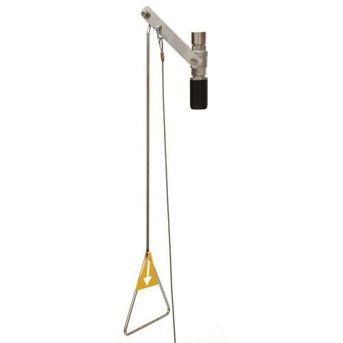 Douche de sécurité murale - 795 7916 - GIA Premix AB - en plastique / en acier inoxydable