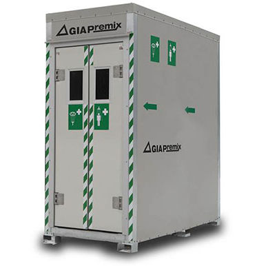 Cabine de décontamination - 820950K - GIA Premix AB - pour zones dangereuses