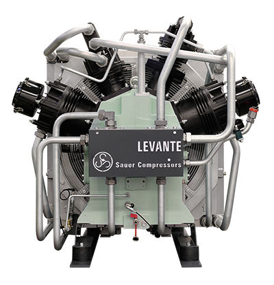 Compresseur à piston - SAUER Levante - J.P. Sauer & Sohn Maschinenbau GmbH - d'air / à moteur électrique / stationnaire