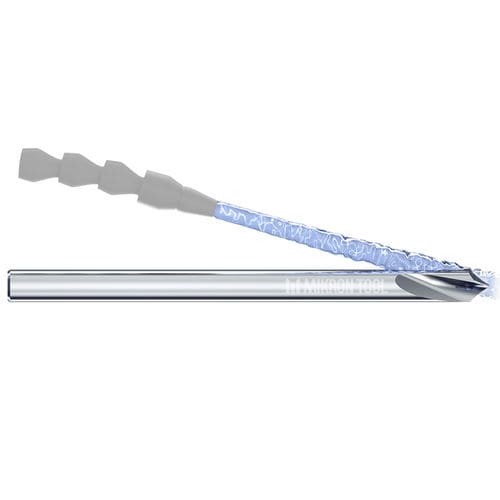 Foret monobloc - MiquDrill Centro - Mikron Group - pour métaux non ferreux / pour titane / pour acier