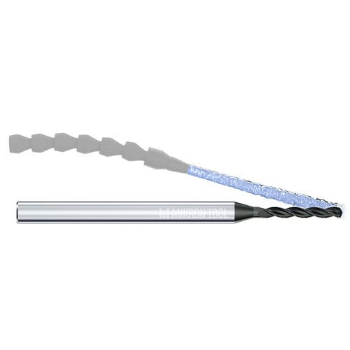 Foret monobloc - CrazyDrill Alu - Mikron Group - pour aluminium / au carbure de tungstène / pour trous profonds