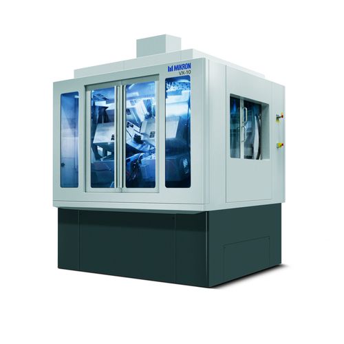 Machine transfert rotative - VX-12 - Mikron Group - CNC / 10 positions / 12 positions