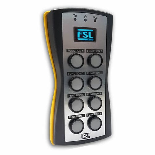 Radiocommande - ProGrip8 - FSL Electronics - à boutons / industrielle / pour équipement de levage
