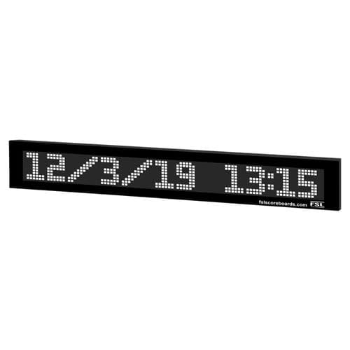 Afficheur numérique - FSL Electronics - heure date température / de code temporel