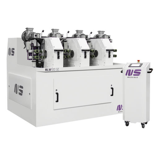 Machine de finition polisseuse - MLW100 Z - NS Máquinas Industriais - pour tubes / de métal / automatique