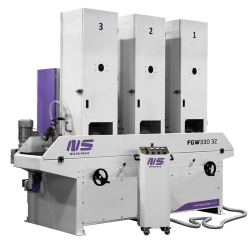 Machine de finition de finition - FGW330 - NS Máquinas Industriais - polisseuse / pour tubes / pour barres en fer