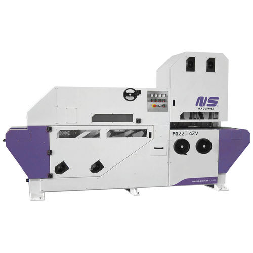 Machine de finition de finition - FG220 4ZV - NS Máquinas Industriais - polisseuse / pour tubes / pour barres en fer