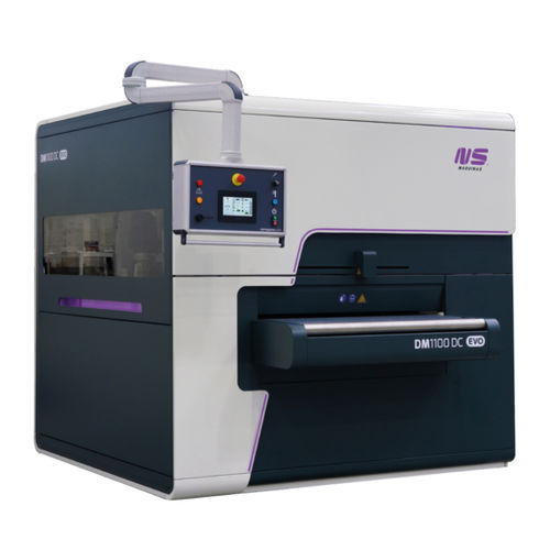 Ébavureuse de rayonnage des angles - DM1100 DC EVO  - NS Máquinas Industriais - à bande / pour tôle / automatique