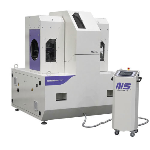 Machine de polissage pour tubes ronds - ML350 - NS Máquinas Industriais - pour métaux / de finition / à bande