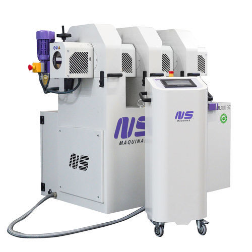 Machine de polissage pour tubes ronds - ML100 Z - NS Máquinas Industriais - pour métaux / de finition / automatique