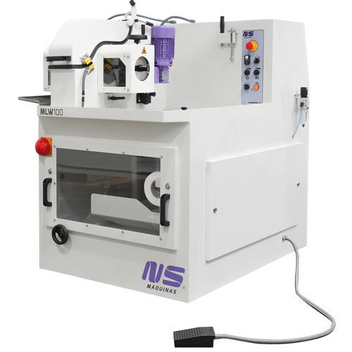 Machine de polissage pour tubes ronds - MLW100 - NS Máquinas Industriais - pour métaux / de finition / en arrosage