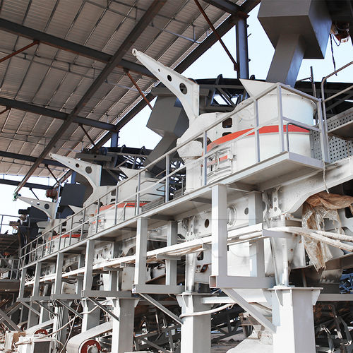 Concasseur vertical à percussion - VSI6X1040 - Henan LIMING Heavy Industry Science and Technology - stationnaire / haute capacité / pour les matières minérales