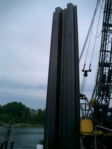 Palplanche en fibre de verre - Saimex Srl