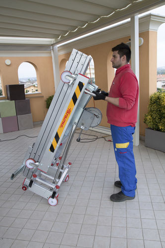 Gerbeur manuel - HW - Faraone Industrie Spa - à conducteur accompagnant / pour élévation / compact