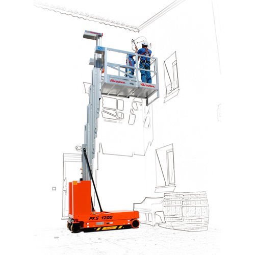 Nacelle à mât vertical automotrice - PKS 1200 - Faraone Industrie Spa - électrique / d'extérieur