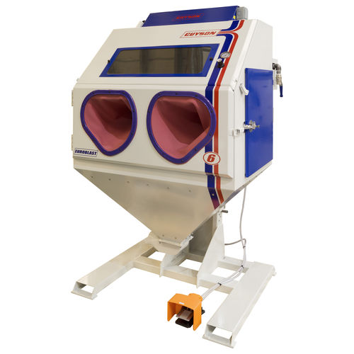 Cabine de sablage à hauteur ajustable - Euroblast Select - GUYSON - à pression / manuelle / pour applications médicales