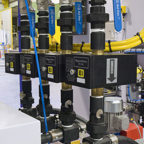 Grenailleuse de précontrainte automatique - GUYSON - à table tournante / pour applications aéronautiques / pour ressorts