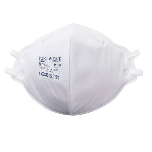 Masque de protection pliable - P350  - Portwest Clothing Ltd - jetable / FFP3 / demi-masque