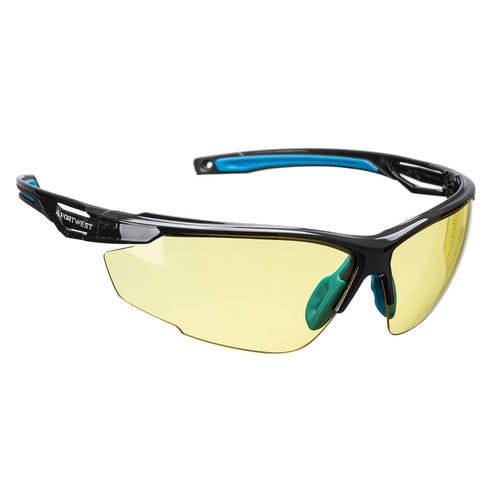 Lunettes de protection UV - PS37  - Portwest Clothing Ltd - en polycarbonate / avec traitement antirayures / avec traitement antibuée