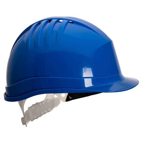 Casque de chantier - PS60RBR - Portwest Clothing Ltd - EN 397 / en HDPE / bleu