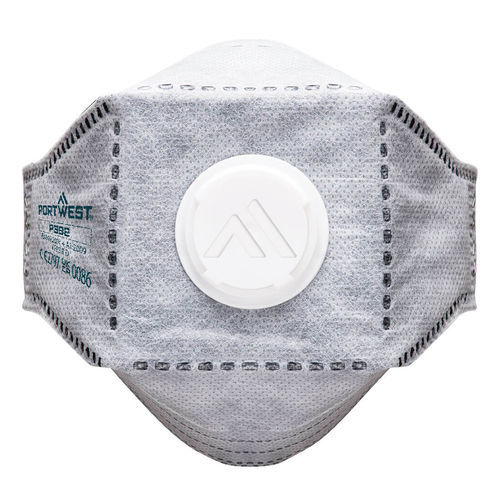 Masque de protection jetable - P392WHR - Portwest Clothing Ltd - FFP3 / demi-masque / industriel