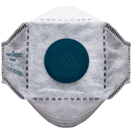 Masque de protection jetable - P292WHR - Portwest Clothing Ltd - FFP2 / demi-masque / industriel