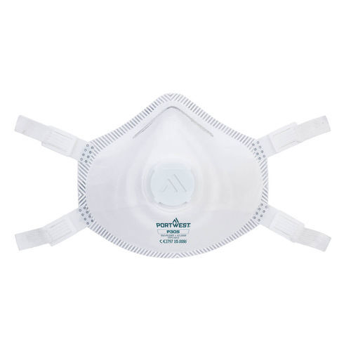 Masque de protection jetable - P305WHR - Portwest Clothing Ltd - FFP3 / demi-masque / fixé derrière la tête