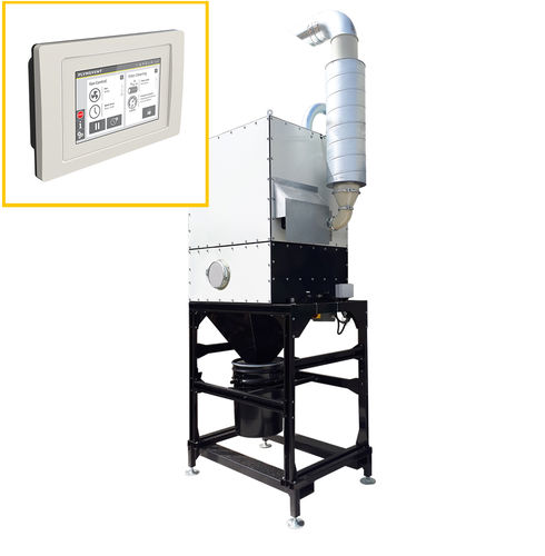 Aspirateur de fumée stationnaire - MDB-2 ControlPro - PLYMOVENT - de soudage / à cartouche / automatique