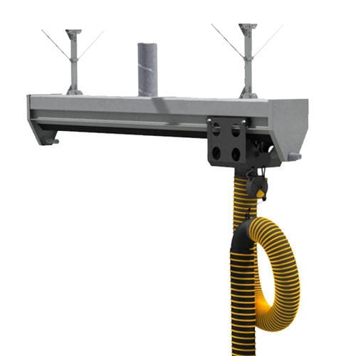 Rail d'extraction de gaz d'échappement - VSRX - PLYMOVENT - pour charges lourdes