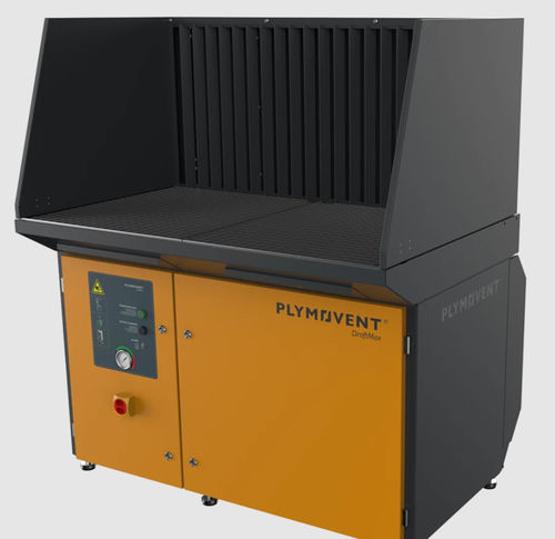 Table aspirante pour le soudage - DraftMax Ultra - PLYMOVENT - autonettoyant