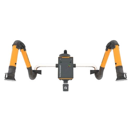 Aspirateur de fumée stationnaire - WallPro 2.0 Double arms - PLYMOVENT - de soudage / compact / automatique