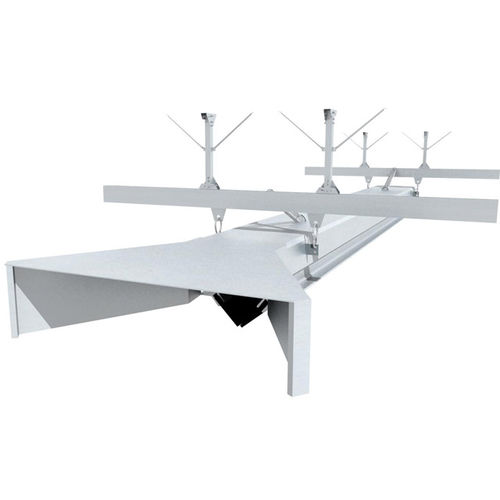 Rail de guidage linéaire - VSR - PLYMOVENT - en aluminium / à galets