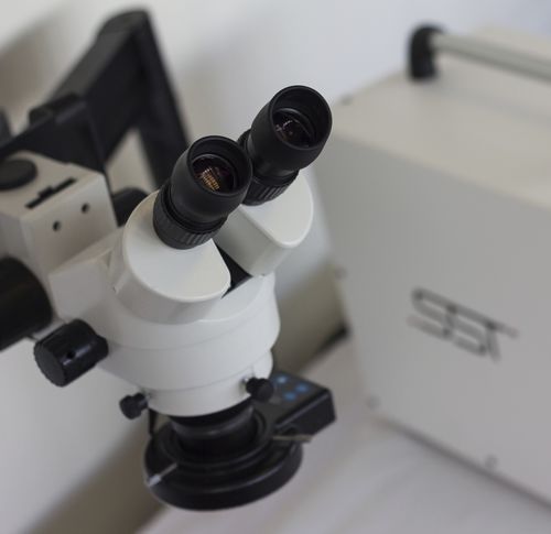 Microscope optique - VI-BINO - SST MICROWELDING - d'inspection / inversé / droit