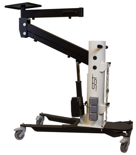 Support universel - CART - SST MICROWELDING - en acier inoxydable / mobile / télescopique