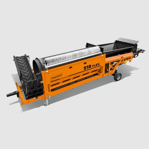 Crible de process - 518 FLEX - Doppstadt - rotatif / à tambour / mobile