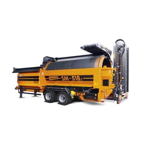 Crible à criblage sec - SM 518.2 - Doppstadt - à tambour / pour produits en vrac / pour biomasse