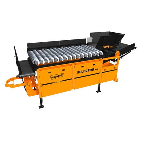 Séparateur de déchets - SELECTOR 400 - Doppstadt - à spirale / de process / compact