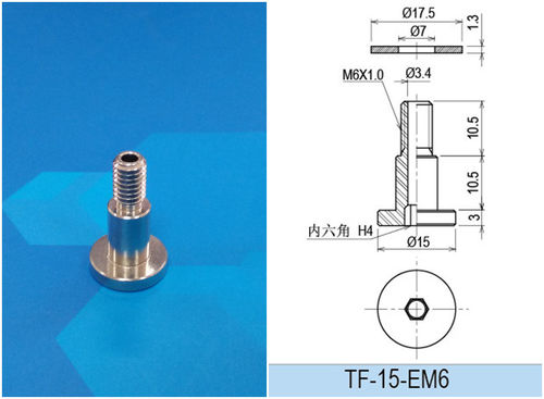 Raccord pneumatique - TF-15-EM6 - TBM LIMITED - à visser