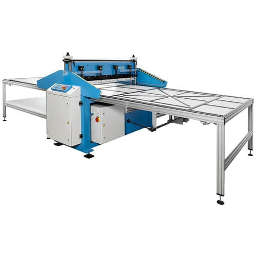 Machine à couper et denteler pour échantillons de tissus - ZL - Polytex