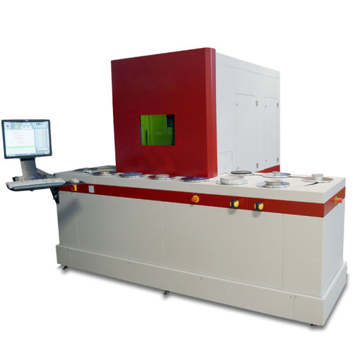 Machine de marquage laser à fibre - L-in - penteq - automatique / CNC / avec système de vision