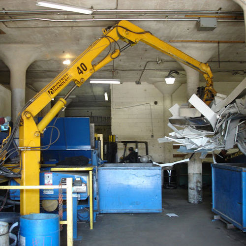 Pelle de manutention stationnaire - 40-SE  - Builtrite Mfg - électrique