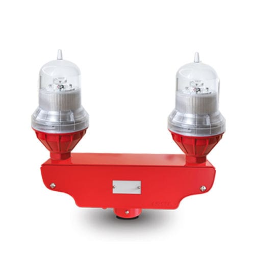 Balise d'obstruction à LED - LS810D│IP65│AC110-240V/DC48V/DC12V - Shanghai Nanhua Electronics Company - à faible intensité / pour éolienne / d'avion