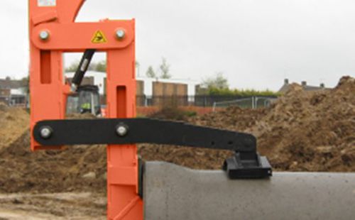 Pince de levage pour canalisations en béton - Altrad RMD Kwikform - horizontale / mécanique